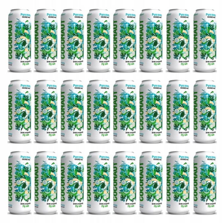 Naturalna woda kokosowa 24x500 ml