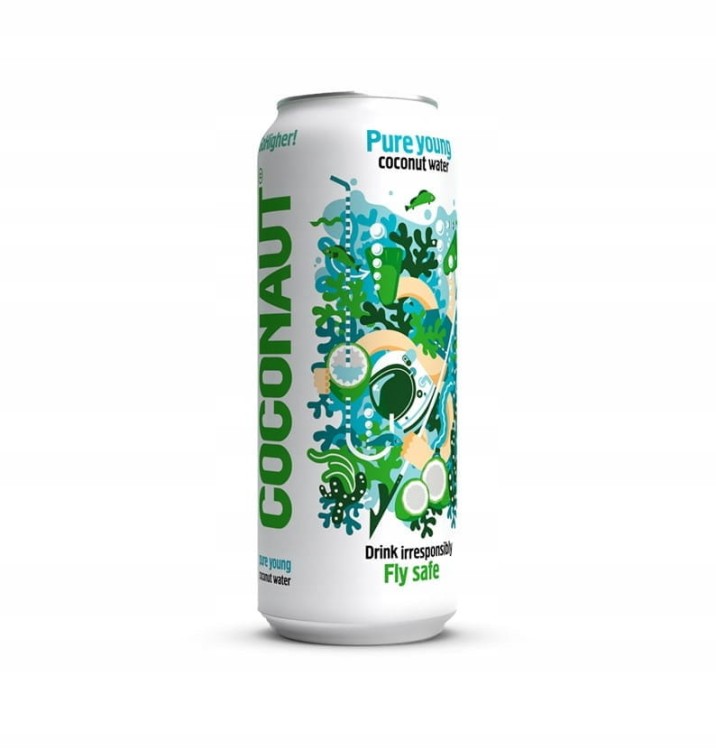 Naturalna woda kokosowa 24x500 ml