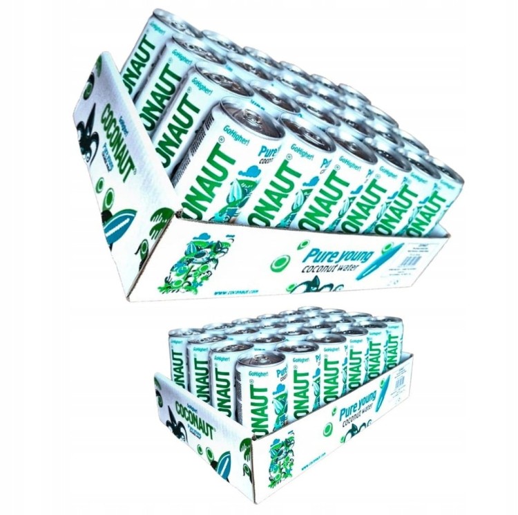 Naturalna woda kokosowa 48x320 ml