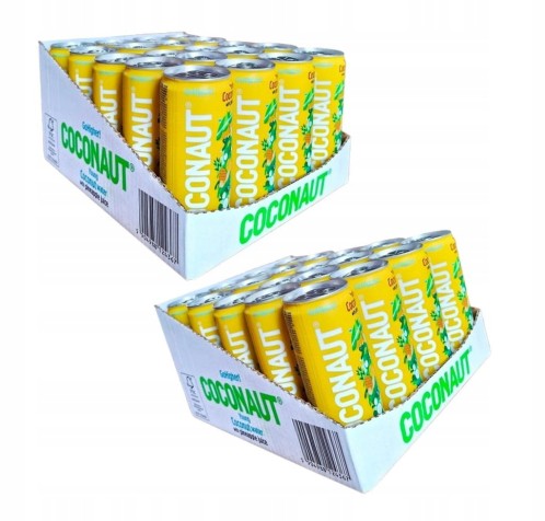 Naturalna woda kokosowa z sokiem ananasowym 40x320ml