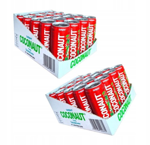 Naturalna woda kokosowa z sokiem arbuzowym 40x320ml
