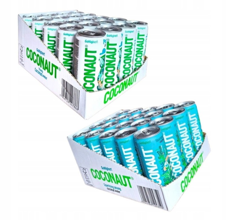 Coconaut klasyk 20x320 ml + gaz 20x320ml